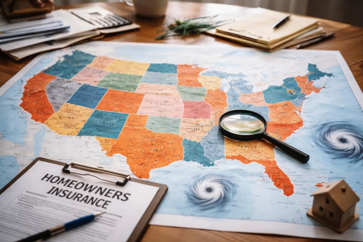 Regional differences in homeowners insurance pricing