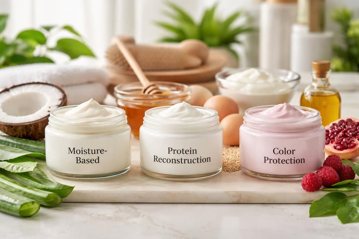 Deep conditioning treatment types comparison