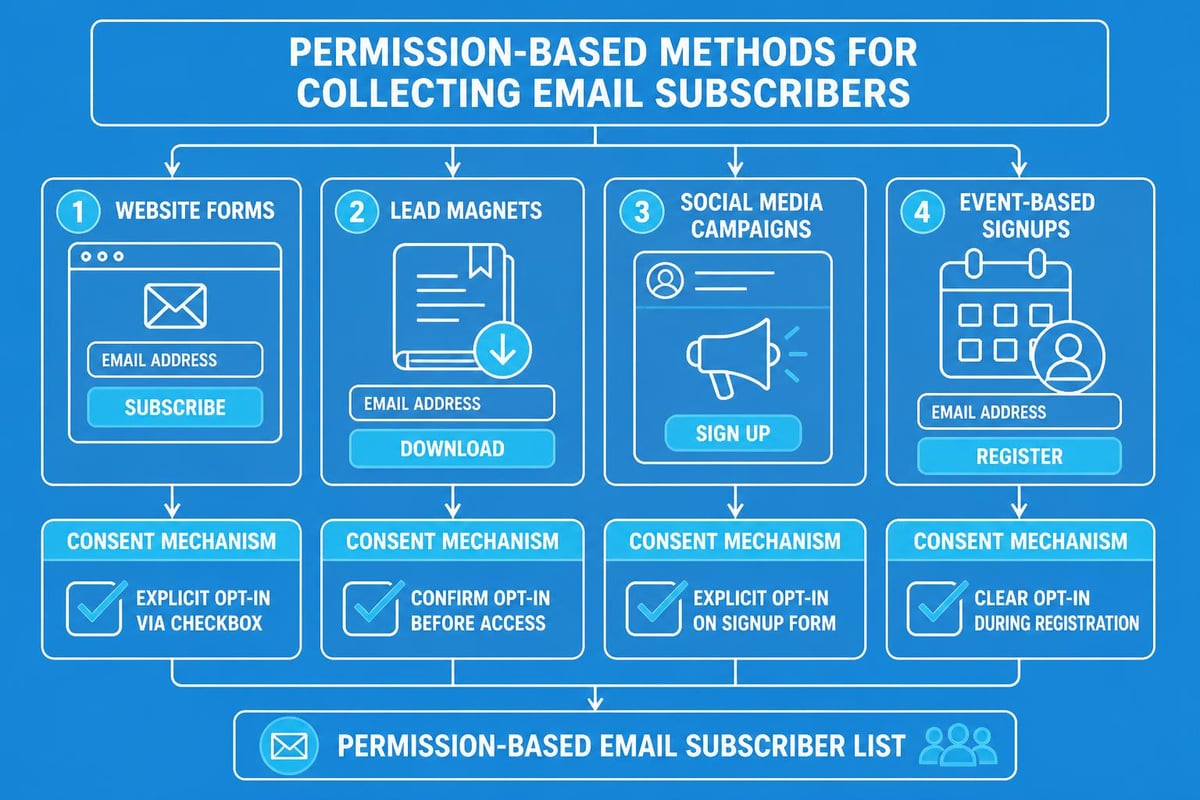 Email list building methods
