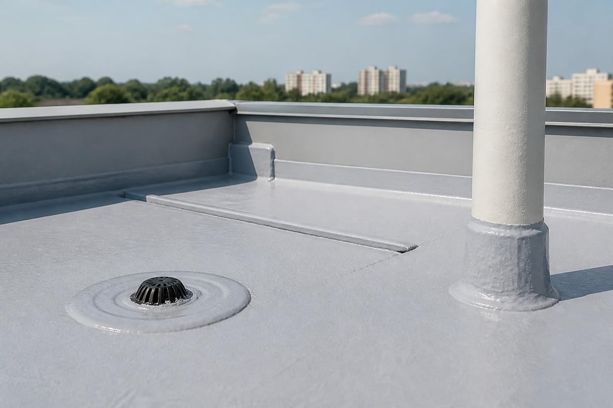 Terrace waterproofing vulnerable areas diagram