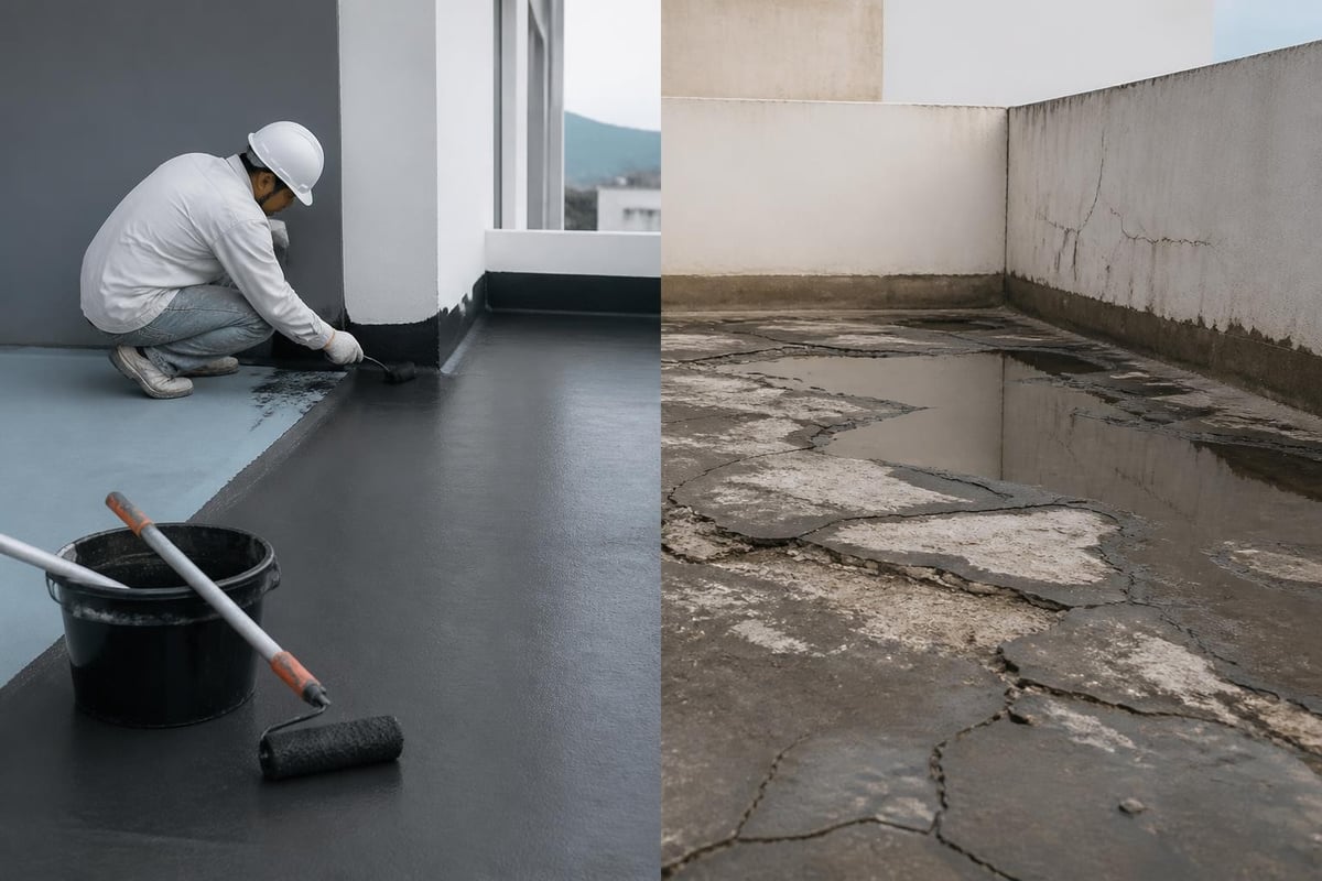 Professional terrace waterproofing benefits