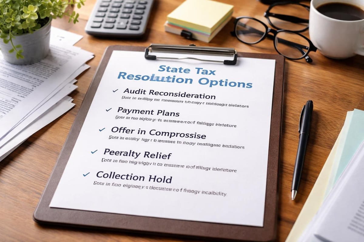 State tax resolution pathways