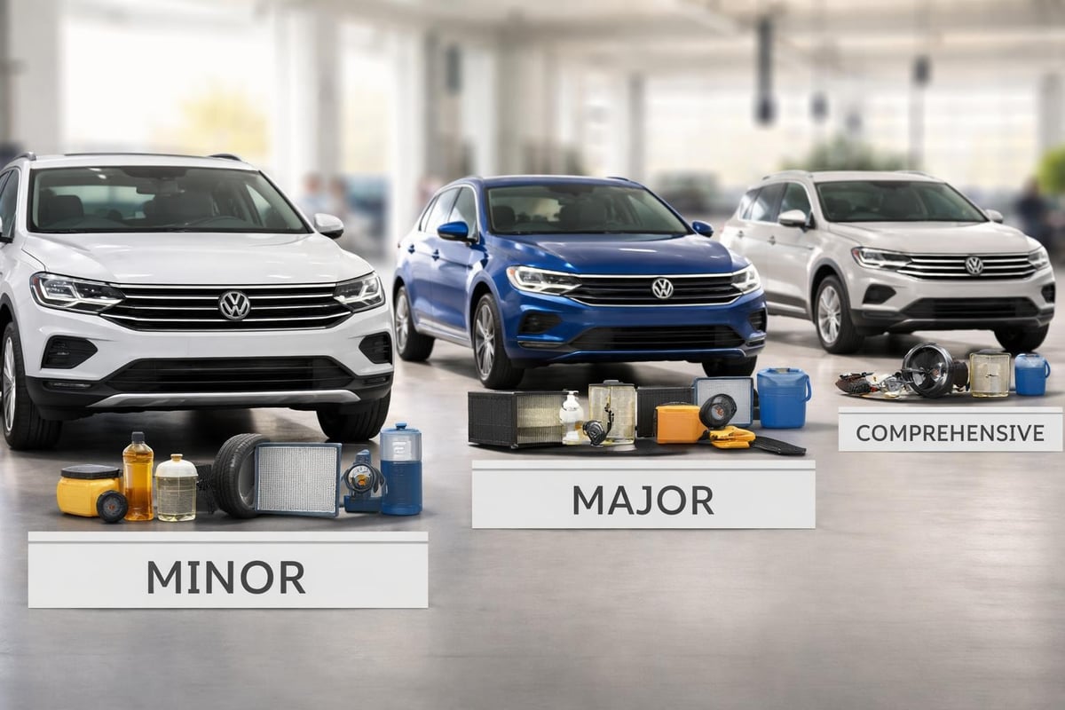 VW maintenance schedule