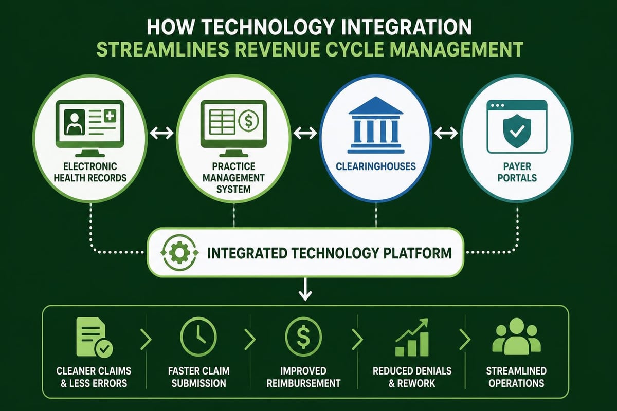 Technology in medical revenue cycle