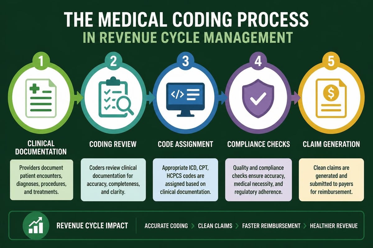 Medical coding workflow