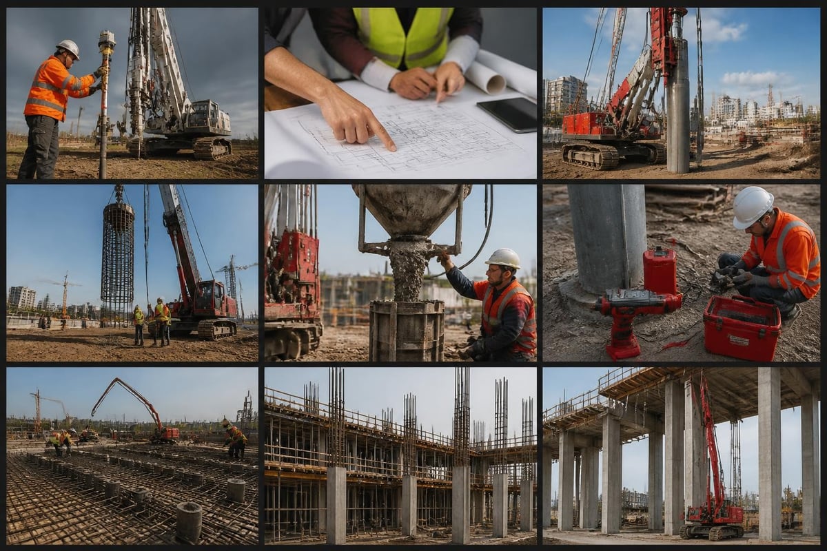 Piling contractor workflow