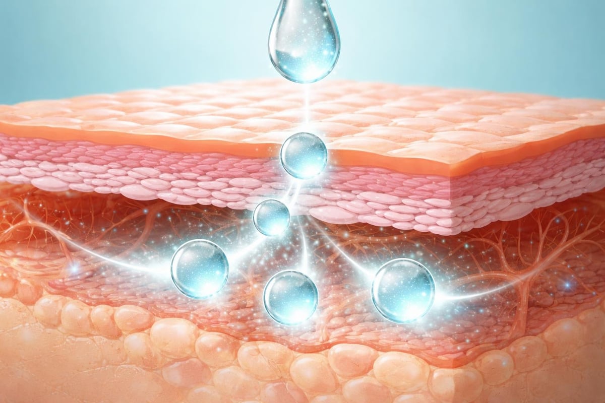 Serum absorption process