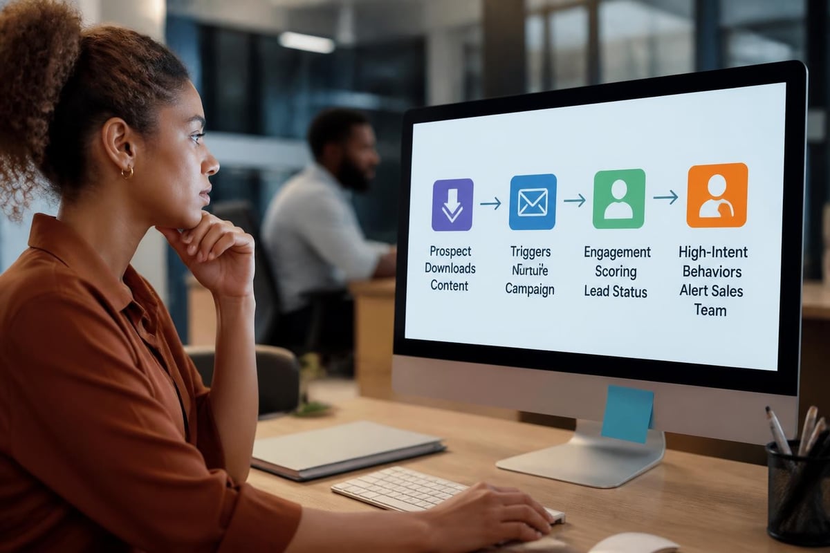 Marketing automation workflow