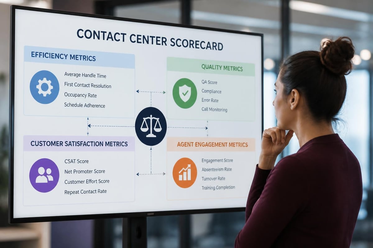 Balanced scorecard framework
