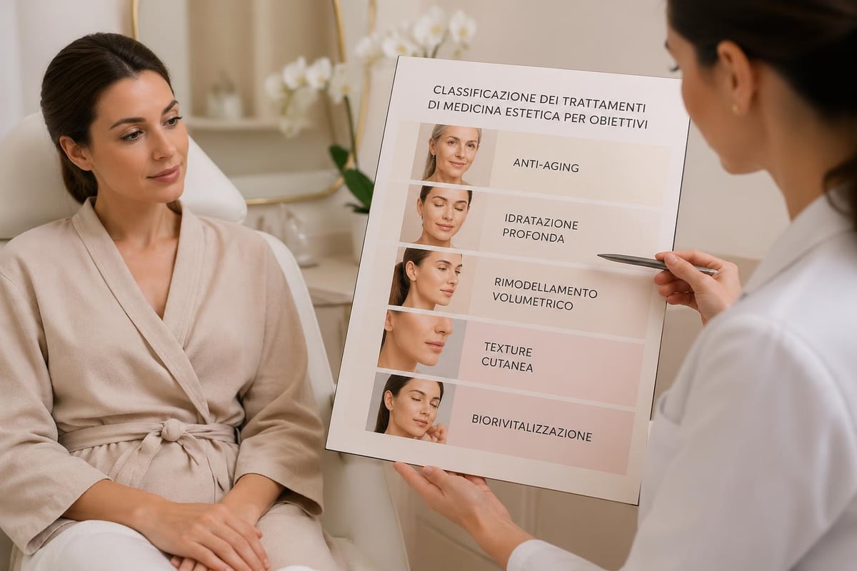 Principali categorie di trattamenti estetici