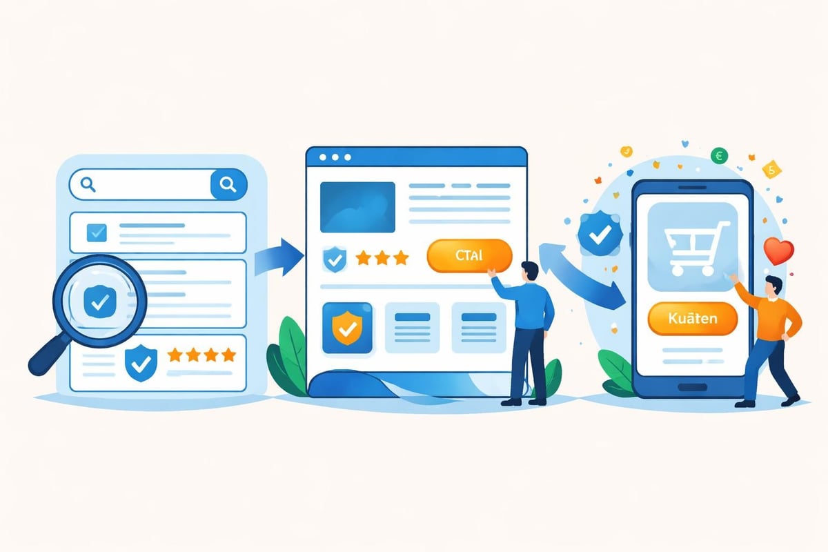 Conversion funnel design