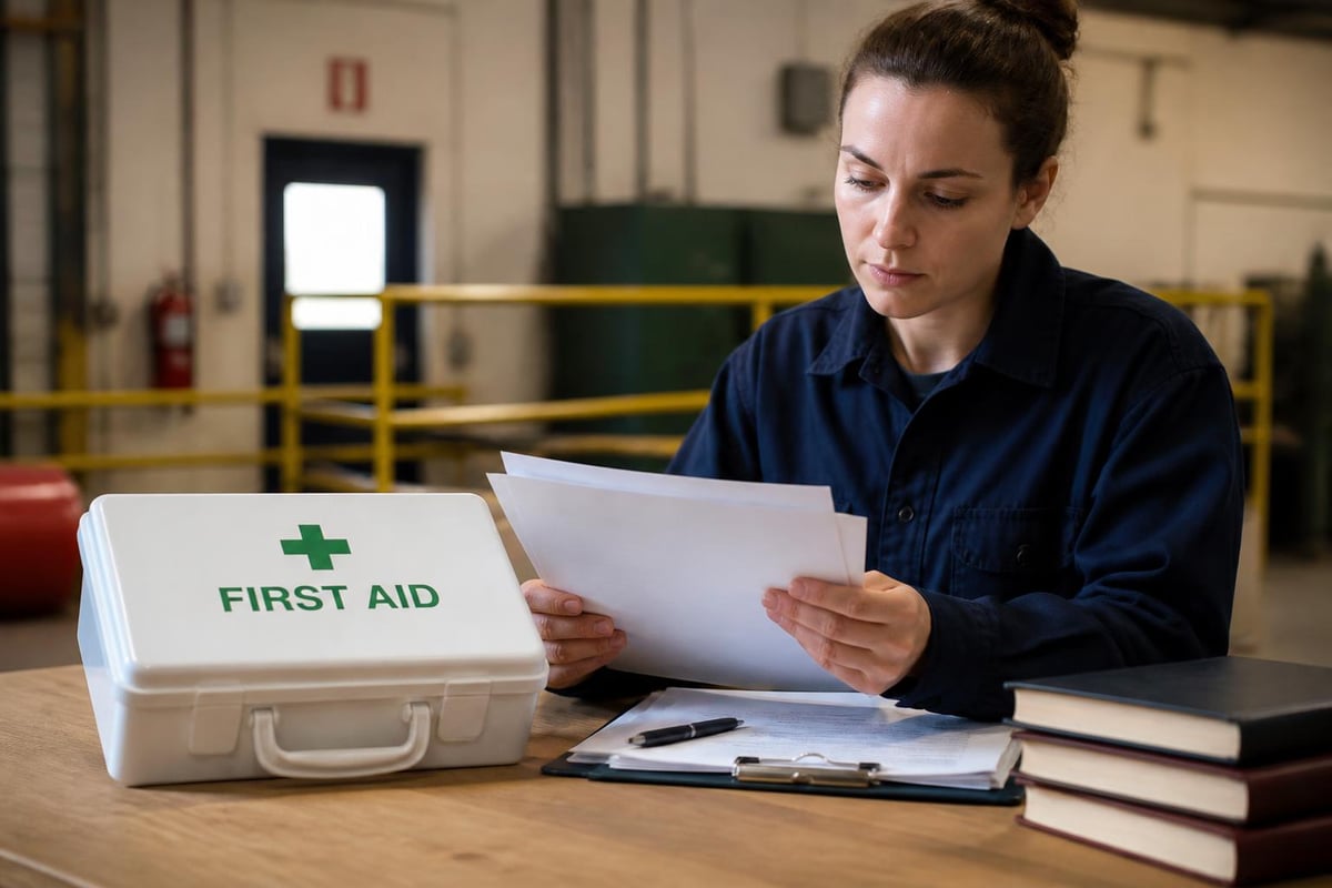 First aid kit regulatory compliance