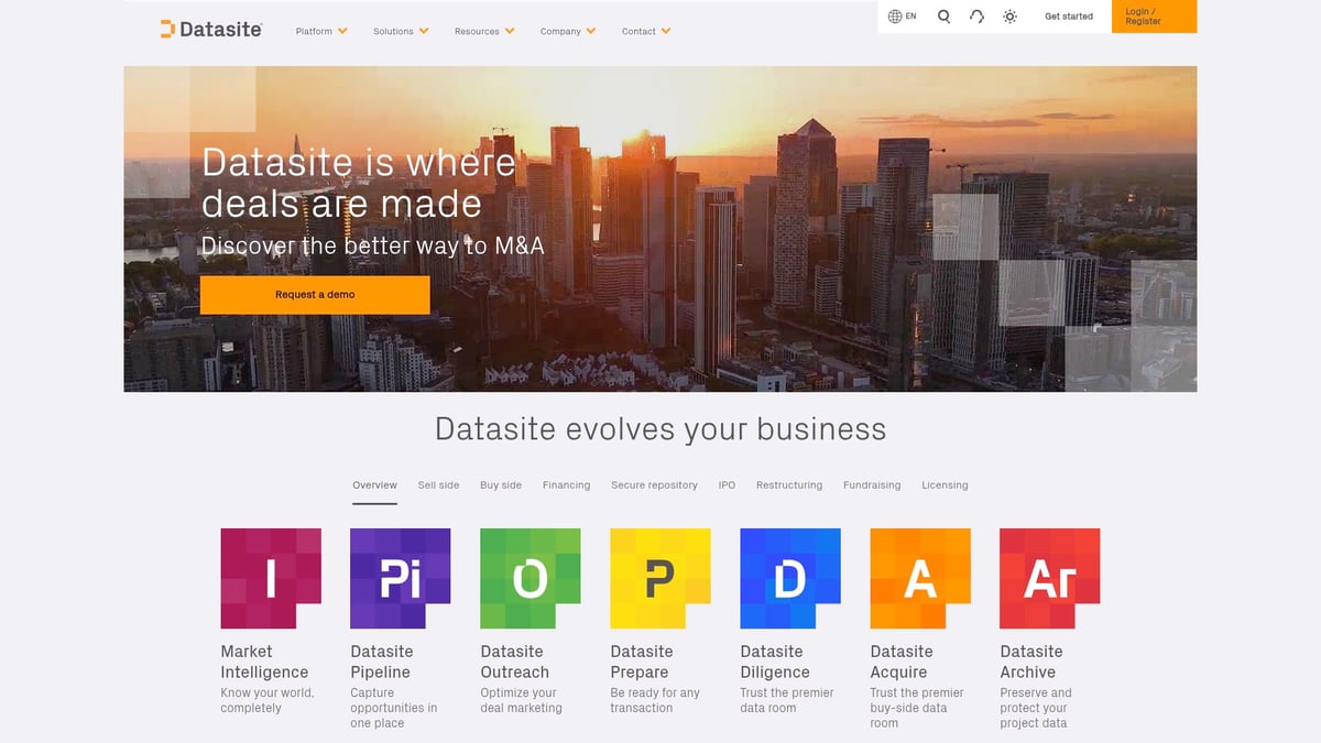 7 Essential Virtual Data Rooms for Due Diligence in 2026 - Datasite