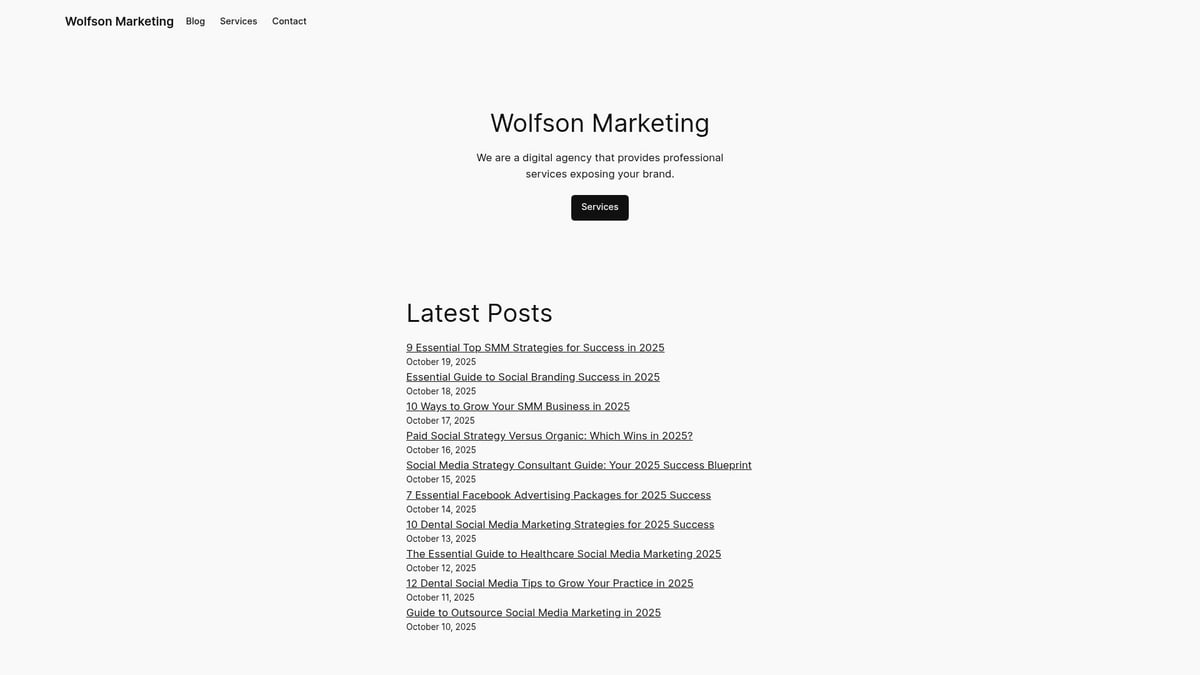 9 Game-Changing Best Social Media Advertising Campaigns 2025 - Wolfson Marketing’s “Brand Visibility Accelerator” Campaign