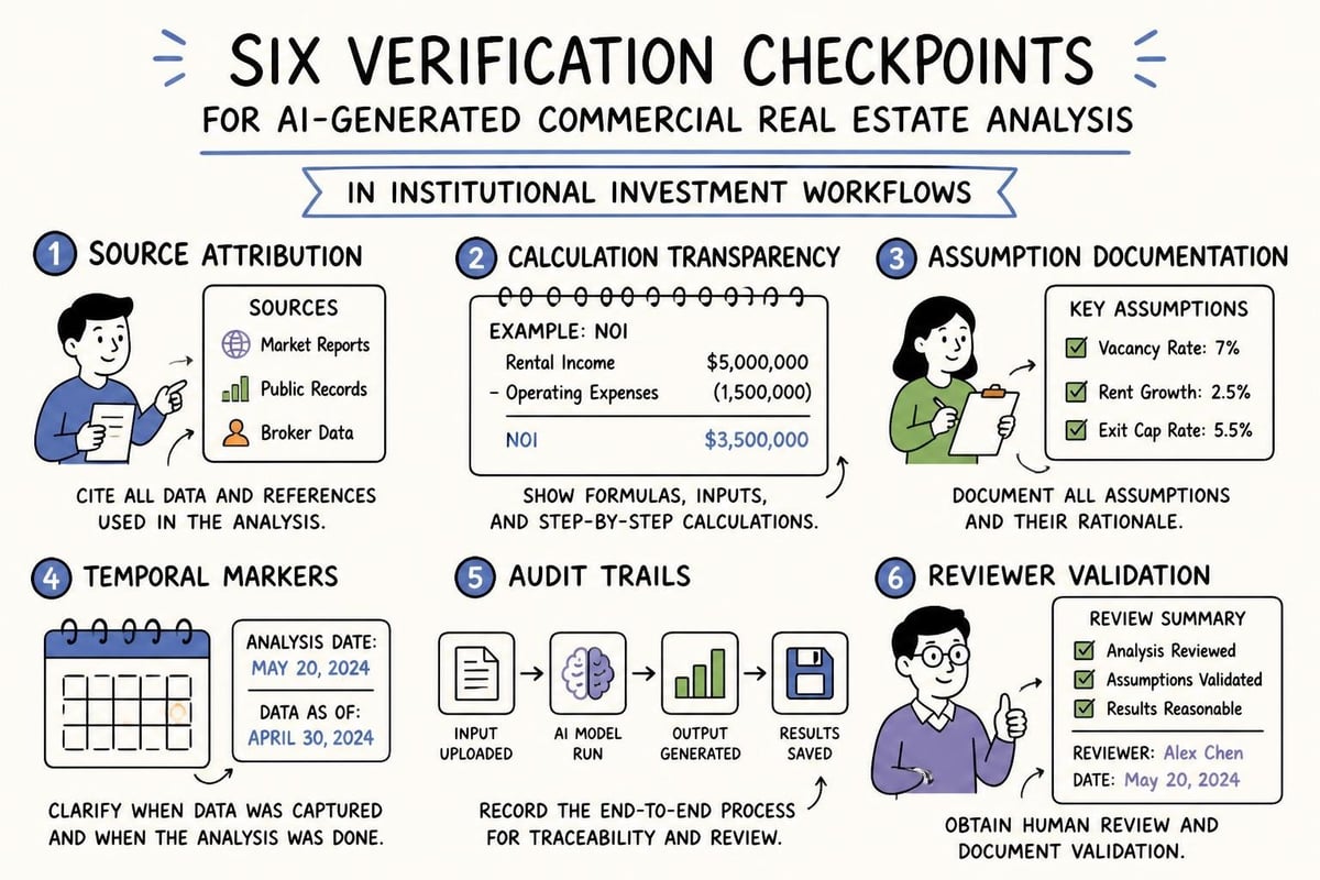 Components of verifiable AI in real estate