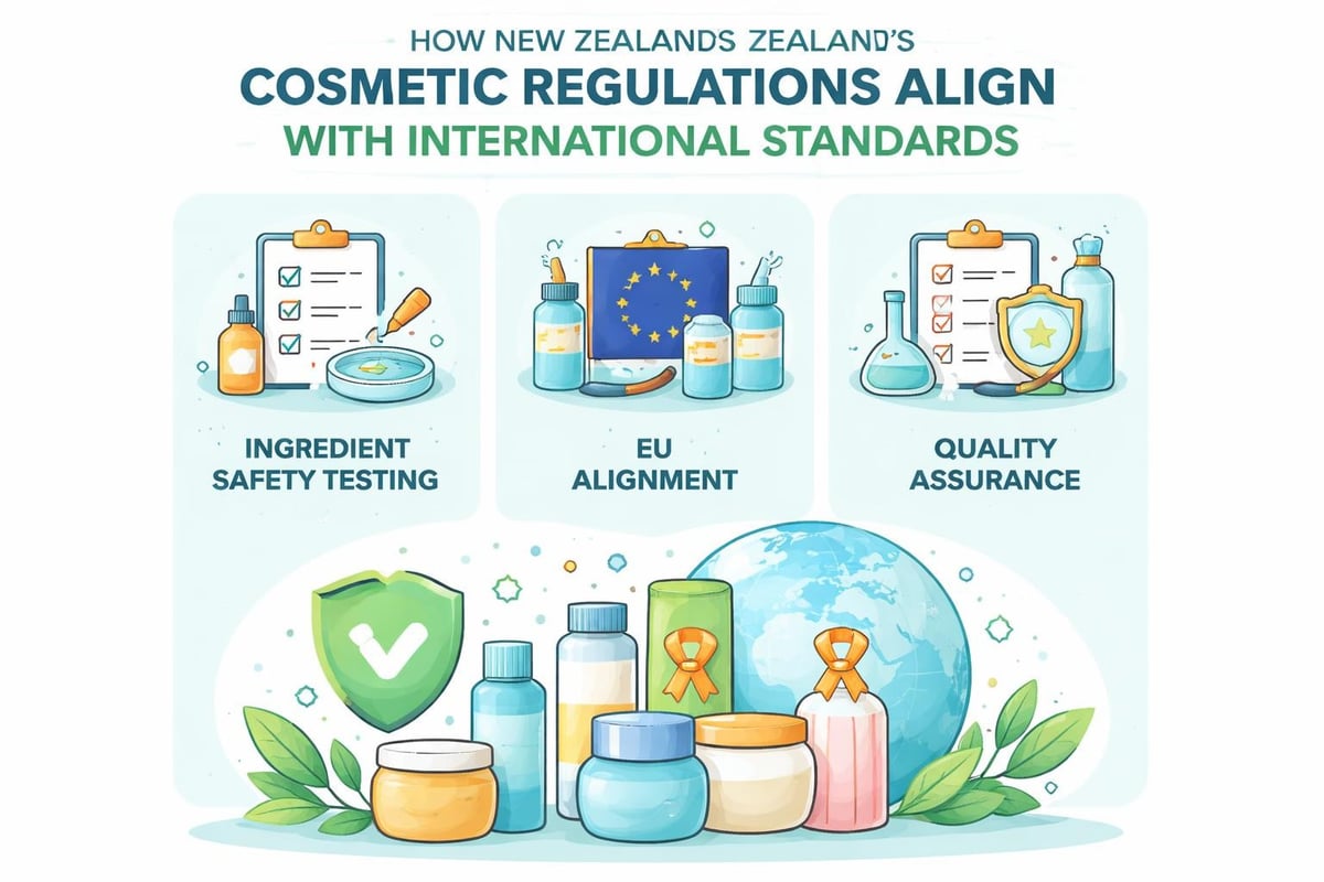 Regulatory compliance in cosmetic formulation