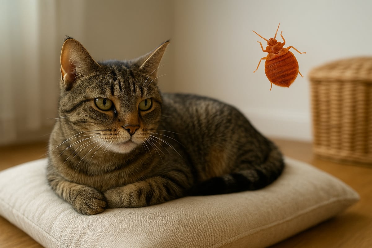 Comprendre le risque : punaises de lit et chats