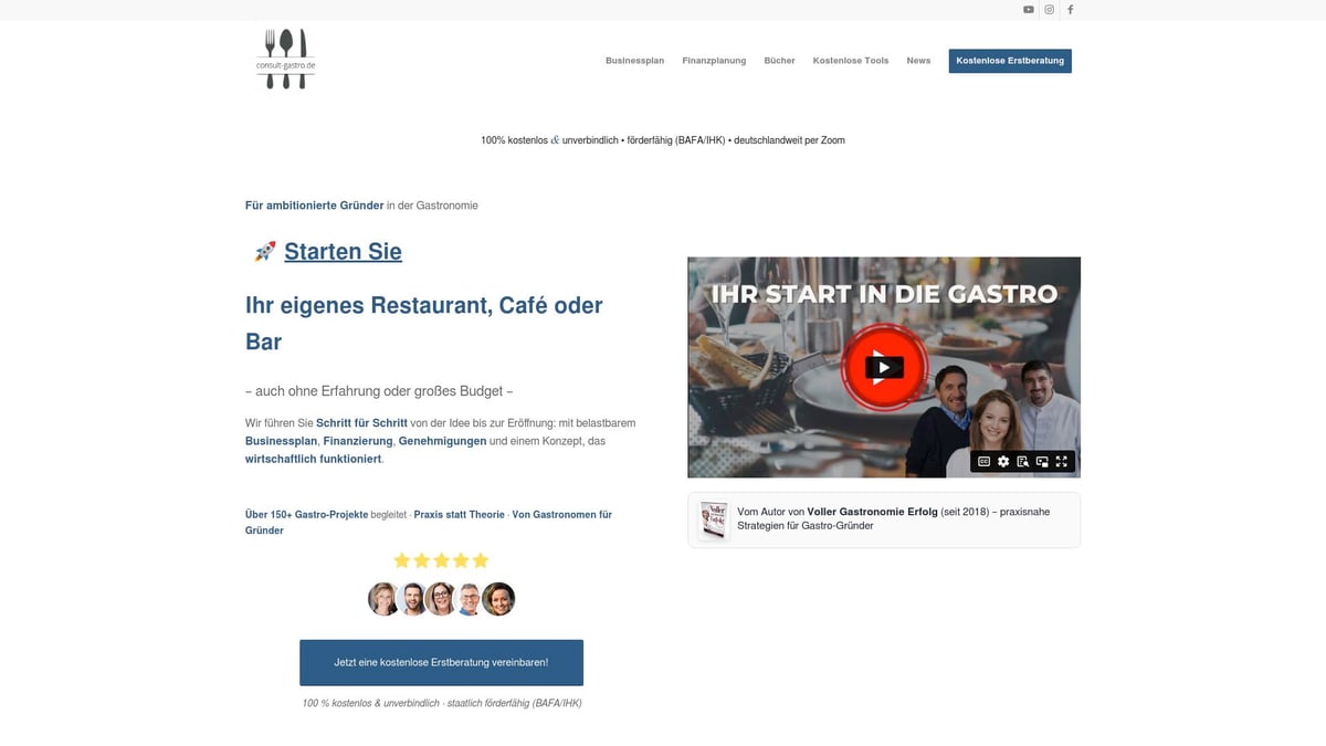 Businessplan Restaurant Erstellen Guide: Schritt Für Schritt 2026 - Consult-Gastro: Expertenberatung für Gründer