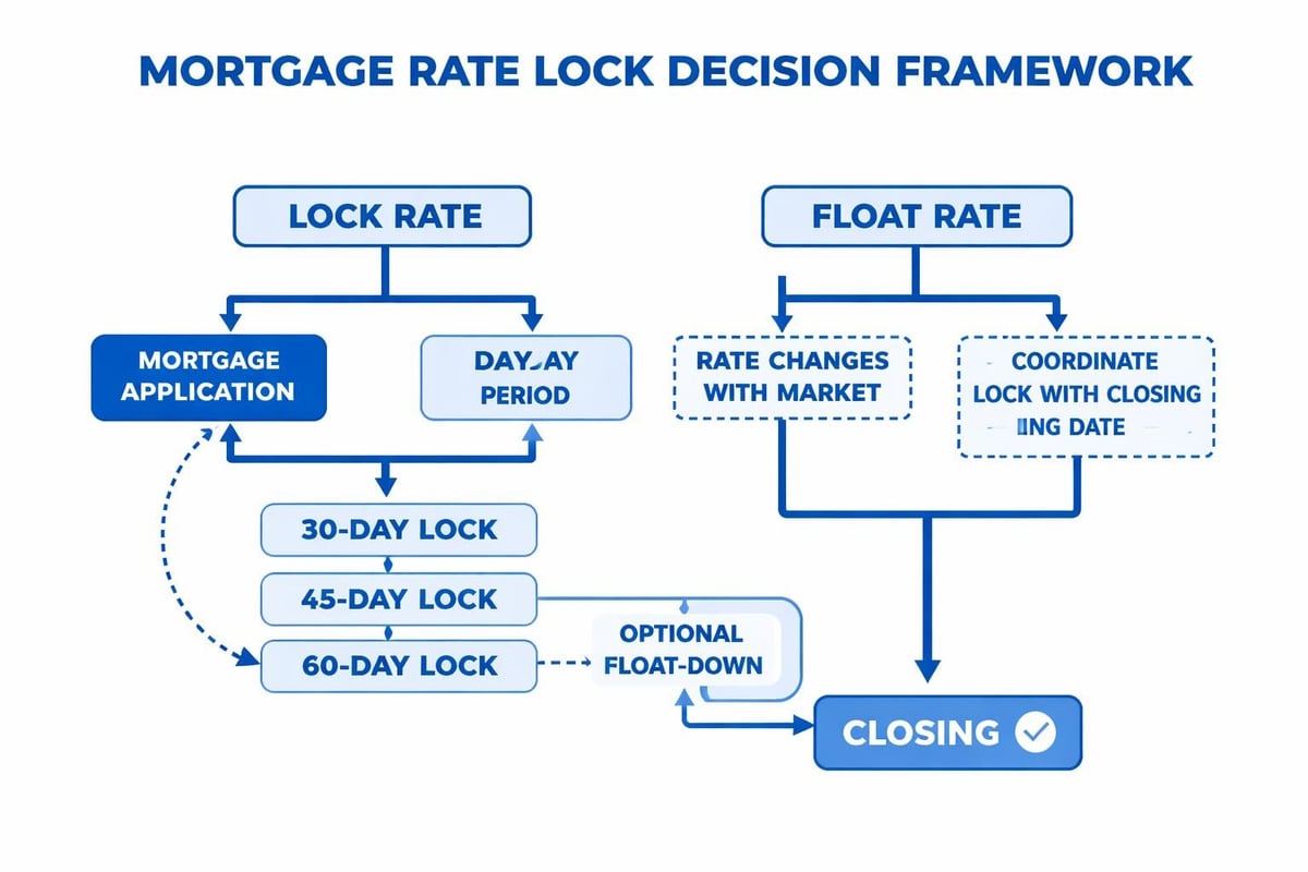 Rate lock strategy timeline