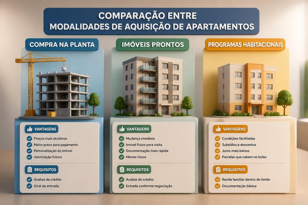 Opções de financiamento