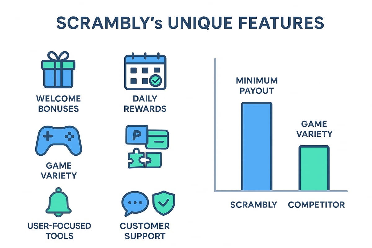 Features, Bonuses, and Payouts: What Makes Scrambly Unique?