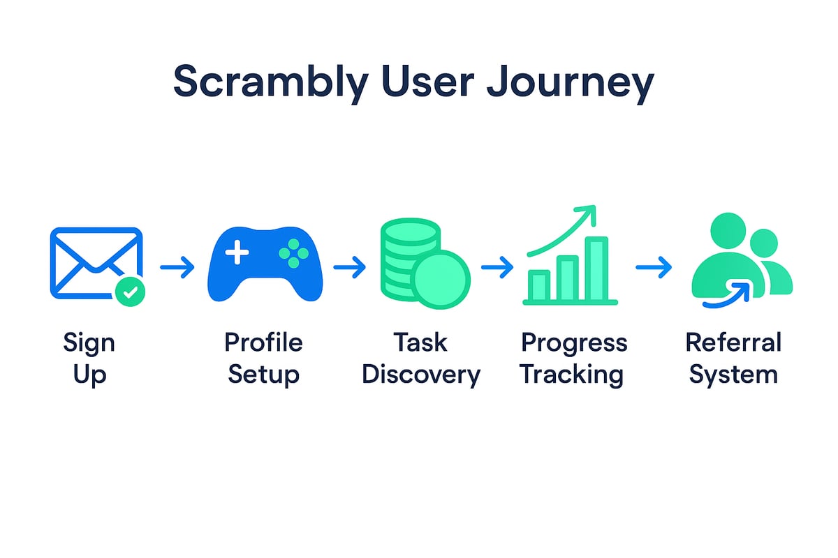 How Does Scrambly Work? Step-by-Step User Experience