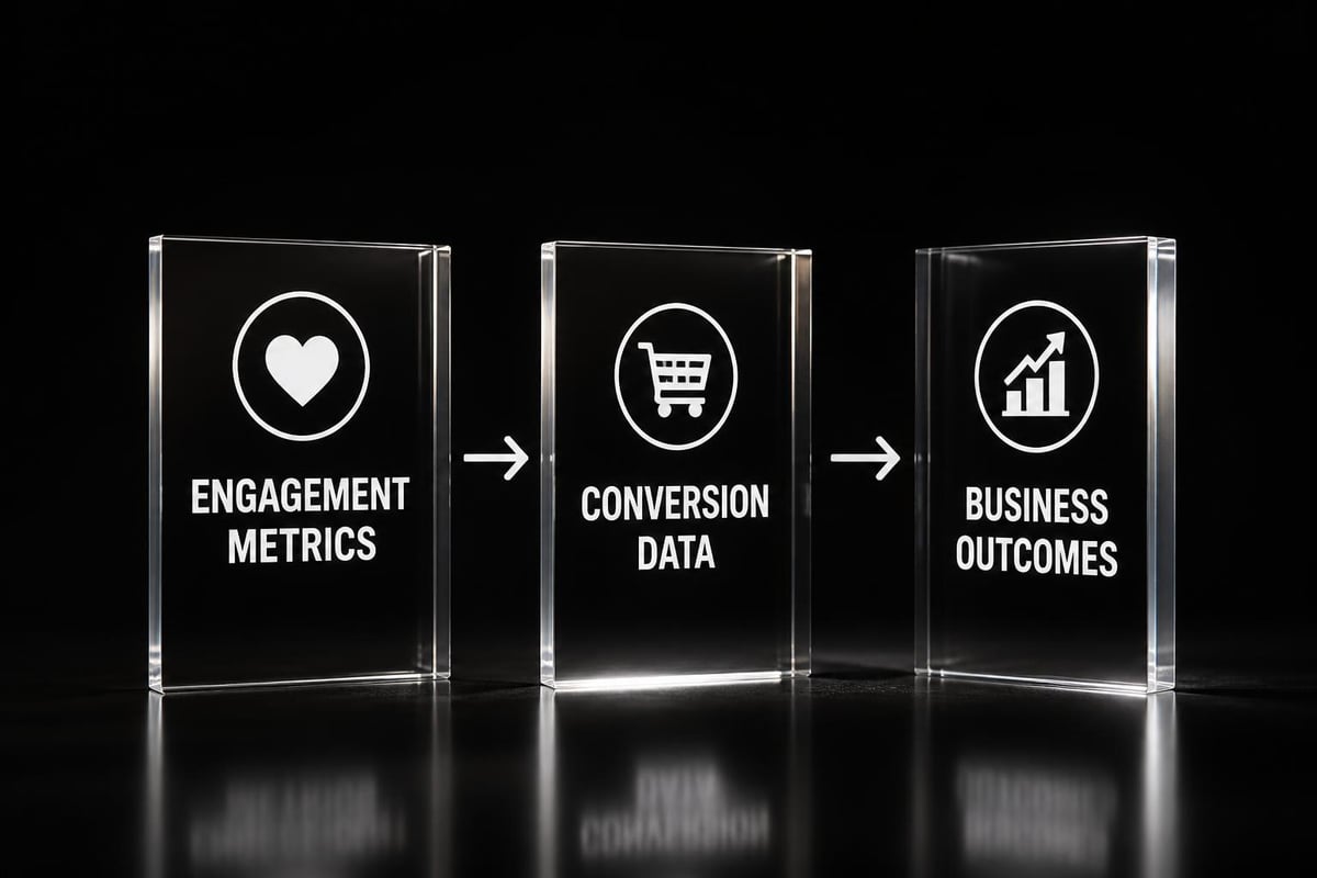 UGC ad metrics dashboard