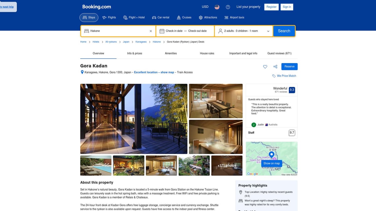 Top 10 Hakone Private Onsen Ryokan Retreats for 2025 - Gōra Kadan