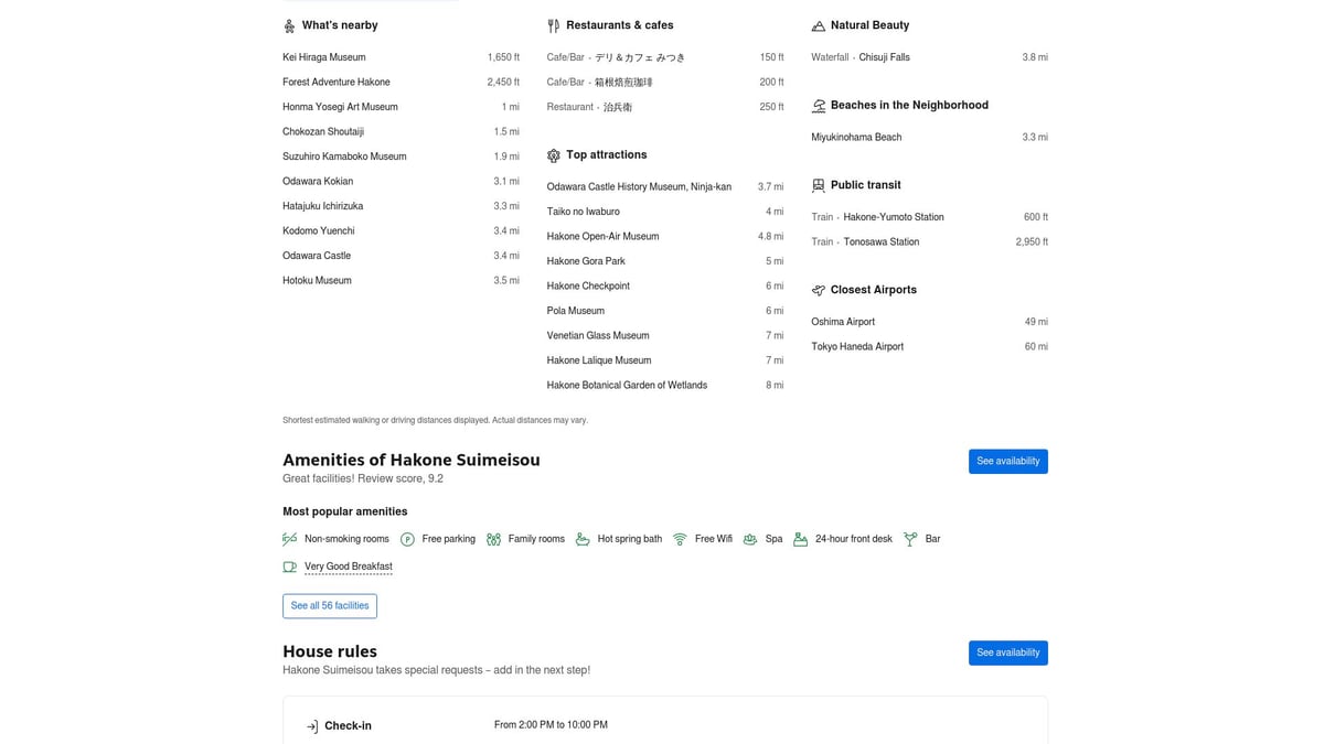 Top 10 Hakone Private Onsen Ryokan Retreats for 2025 - Hakone Suimeisou