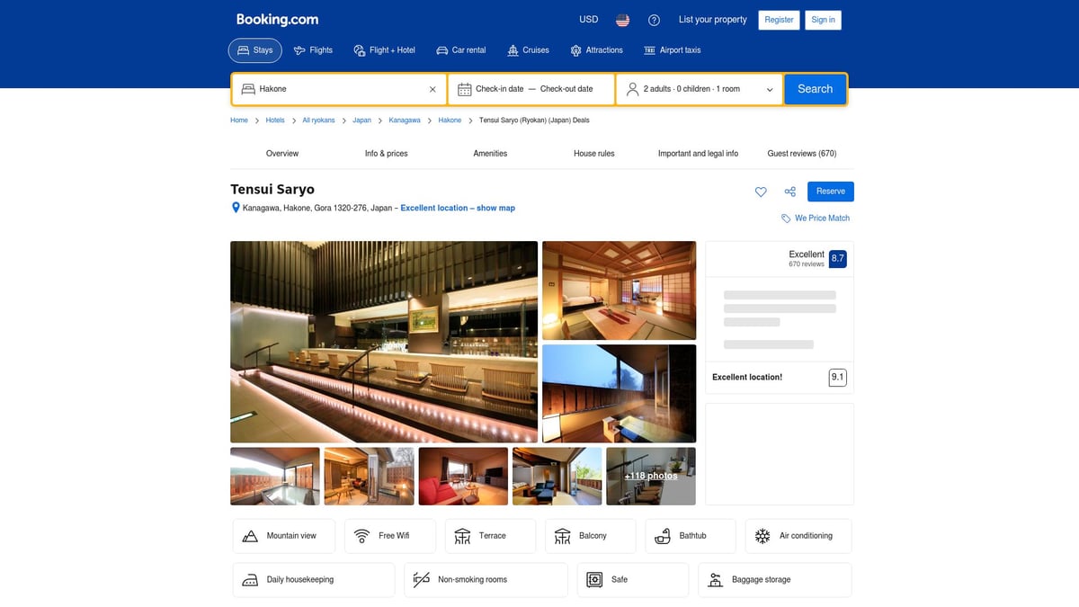 Top 10 Hakone Private Onsen Ryokan Retreats for 2025 - Tensui Saryo