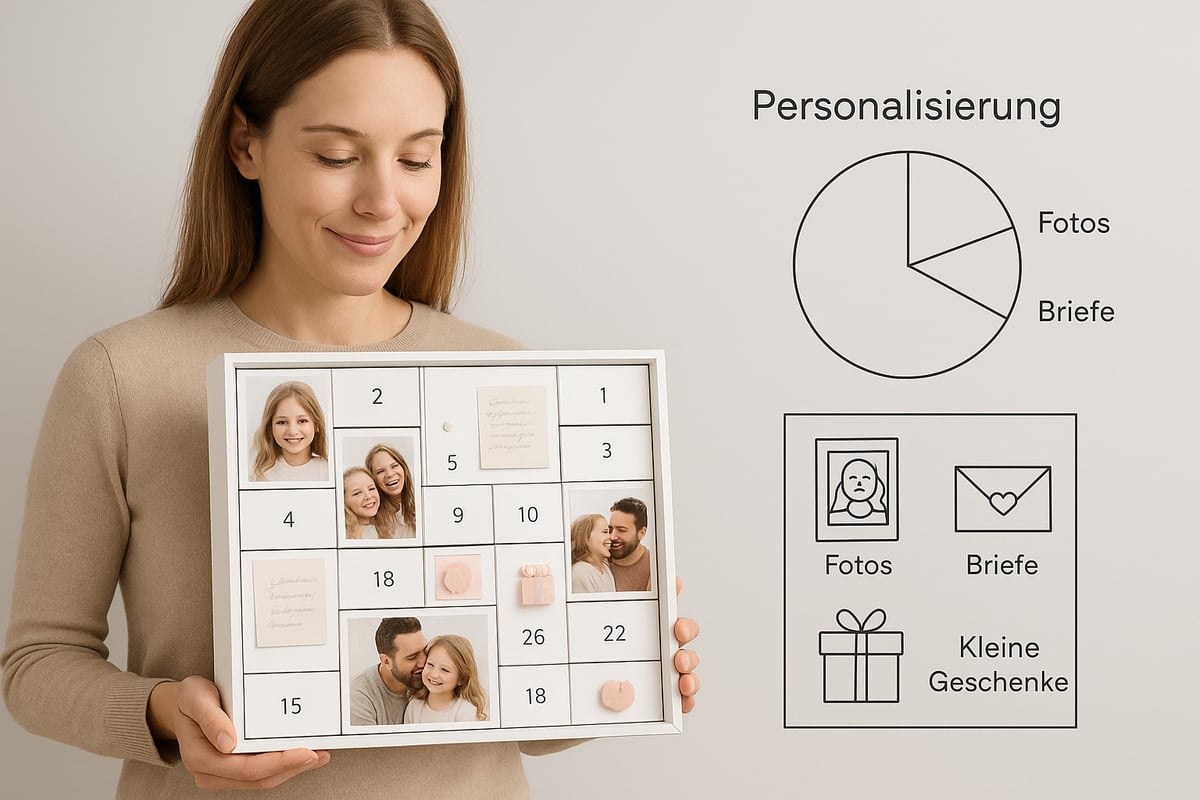 Personalisierung: So wird der Adventskalender für Mama einzigartig