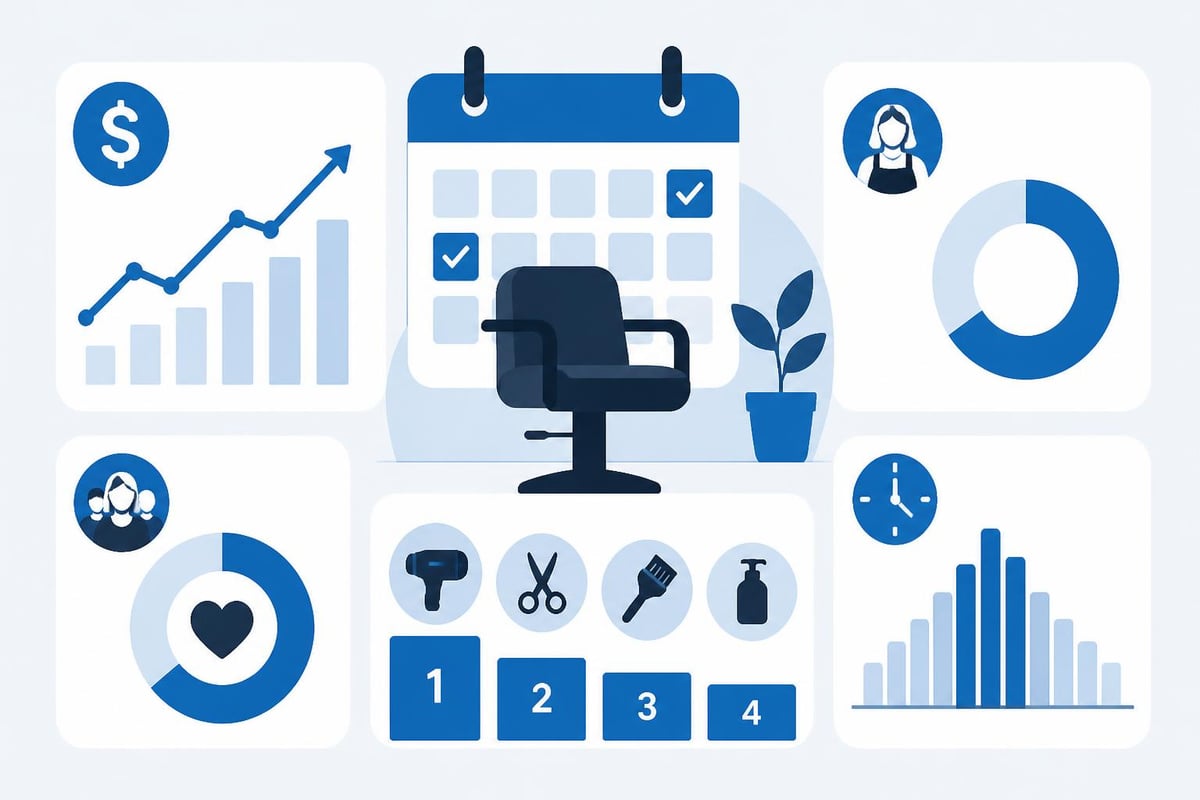 Business analytics dashboard