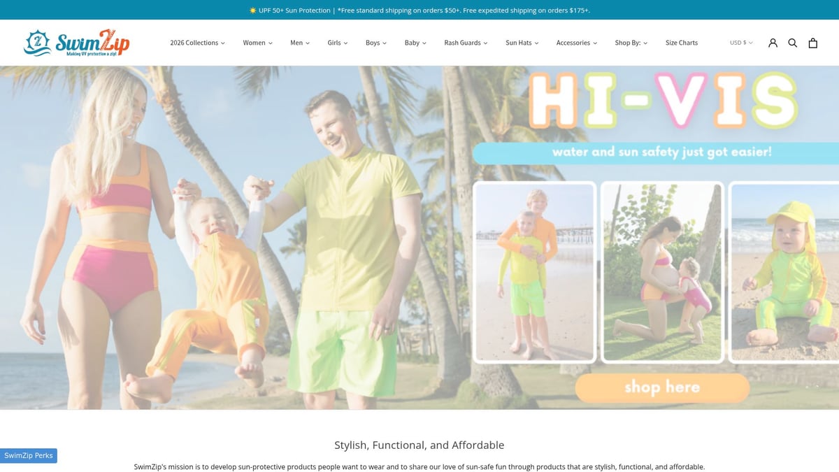 9 Brilliant Cheap Childrens Swimwear Picks for Summer 2026 - SwimZip Kids’ Zipper Rash Guards