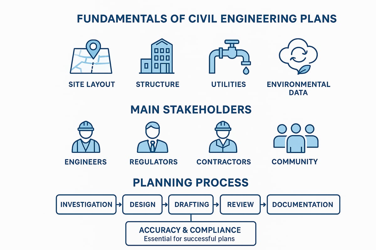 Fundamentals of Civil Engineering Plans