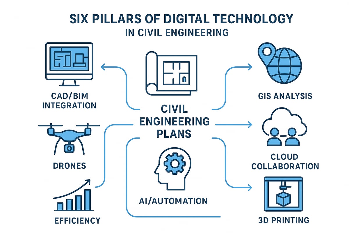 Digital Tools and Technologies in Civil Engineering Planning