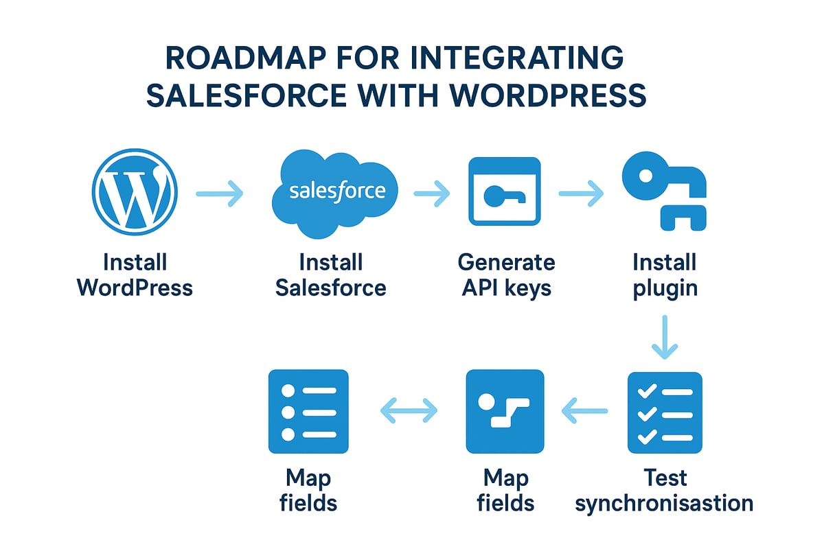 Step-by-step guide: integrating Salesforce with WordPress