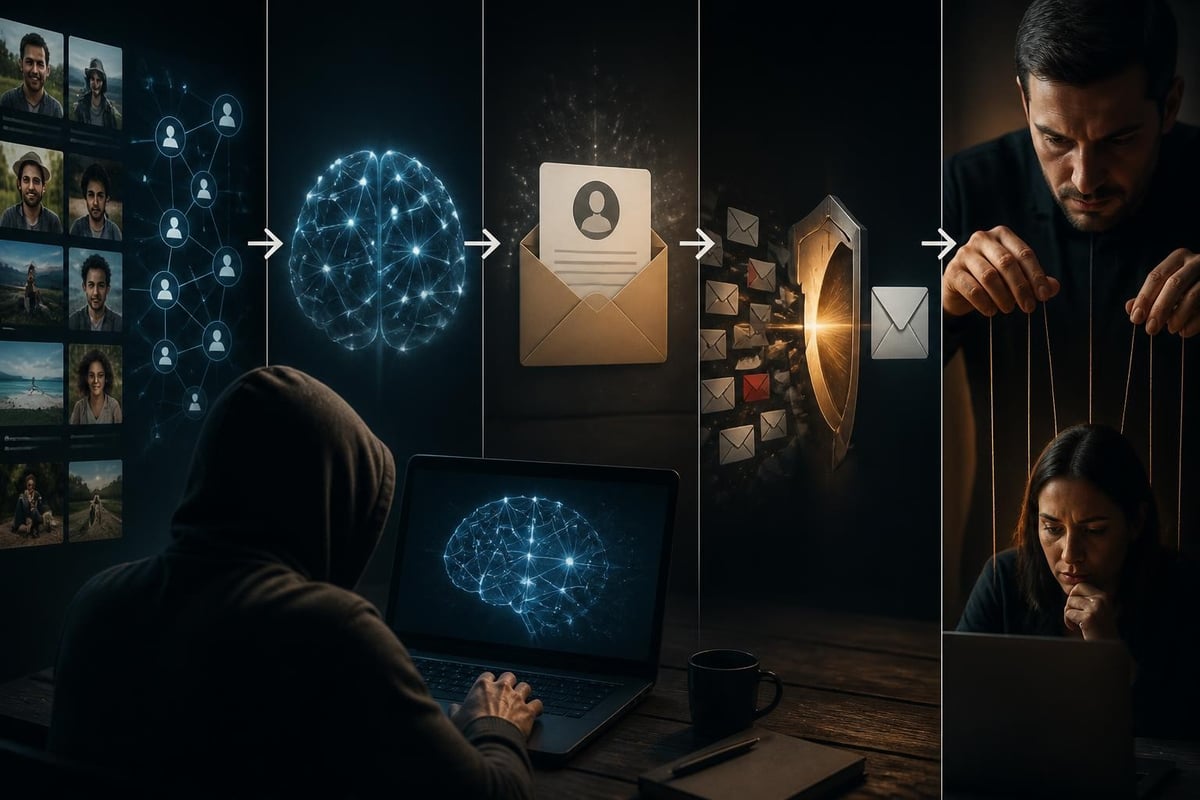 KI-gestützte Phishing-Anatomie