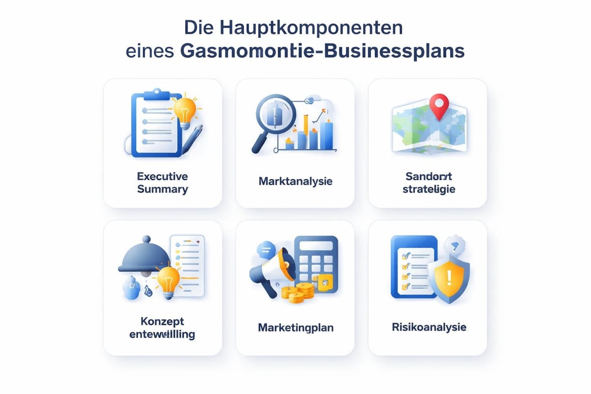Businessplan-Struktur Gastronomie