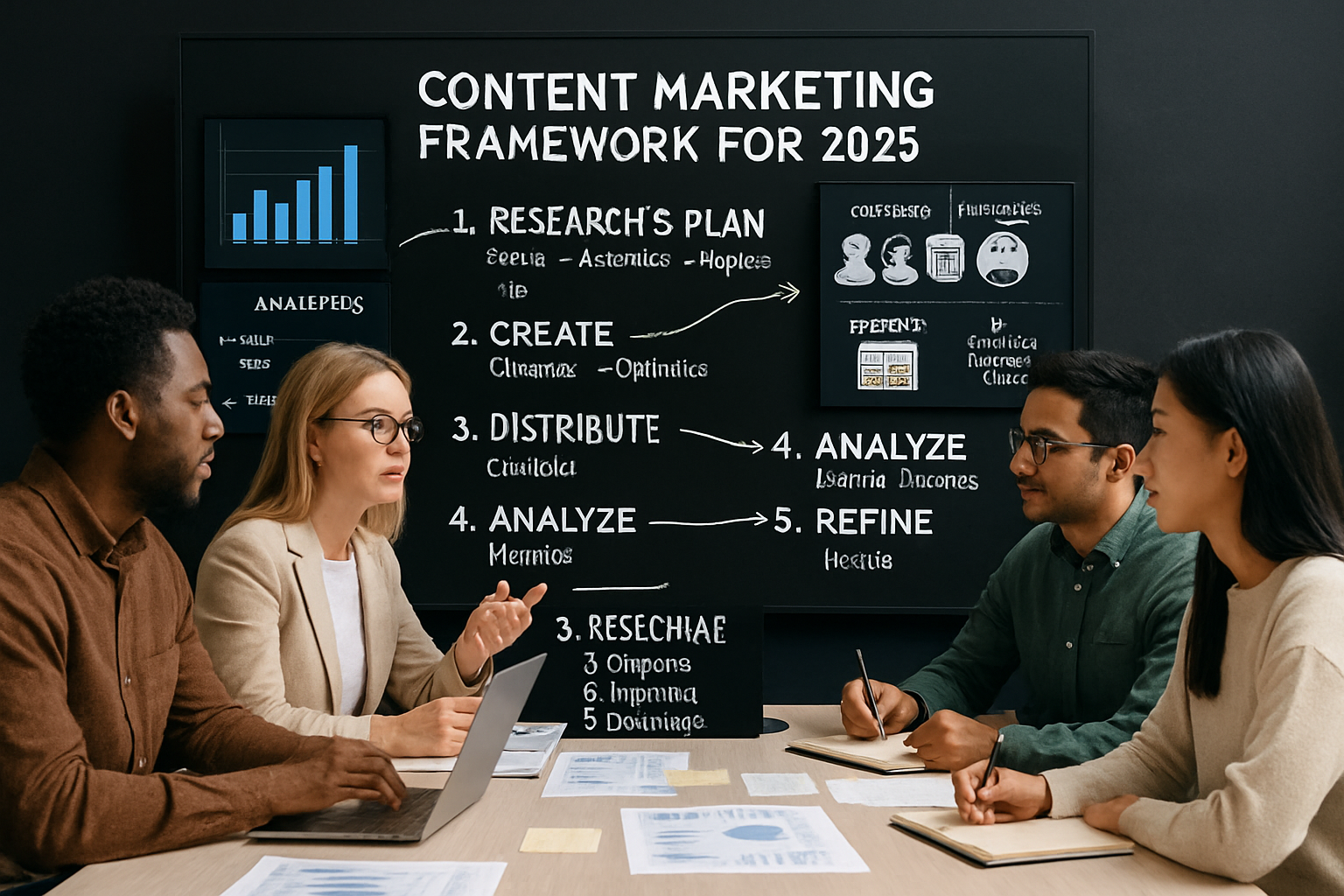 Step-by-Step Content Marketing Framework for 2025