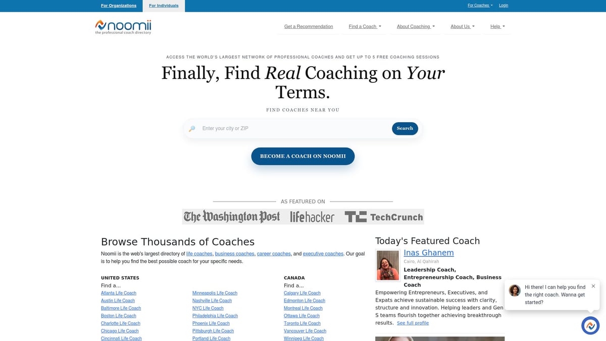 9 Essential Coaching Directories to Boost Your Practice in 2025 - Noomii Corporate Coaching