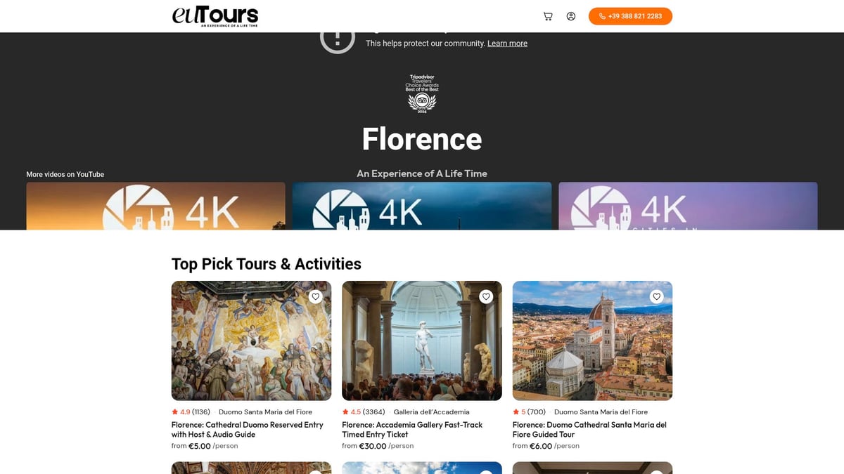 Florence Tour Guide: Your Essential Handbook for 2026 - Book with EU Tours for Seamless Florence Experiences