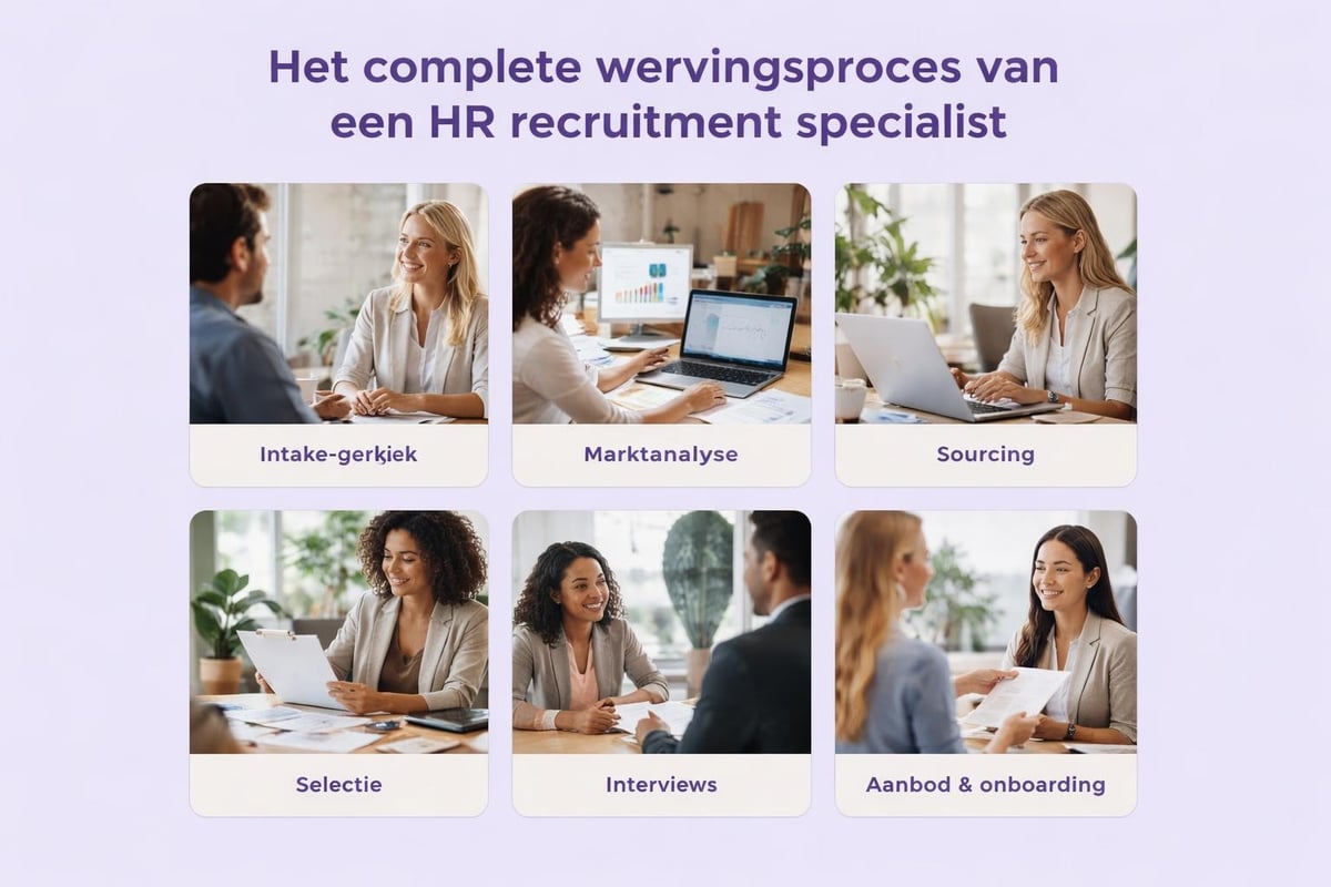 Recruitment workflow stages