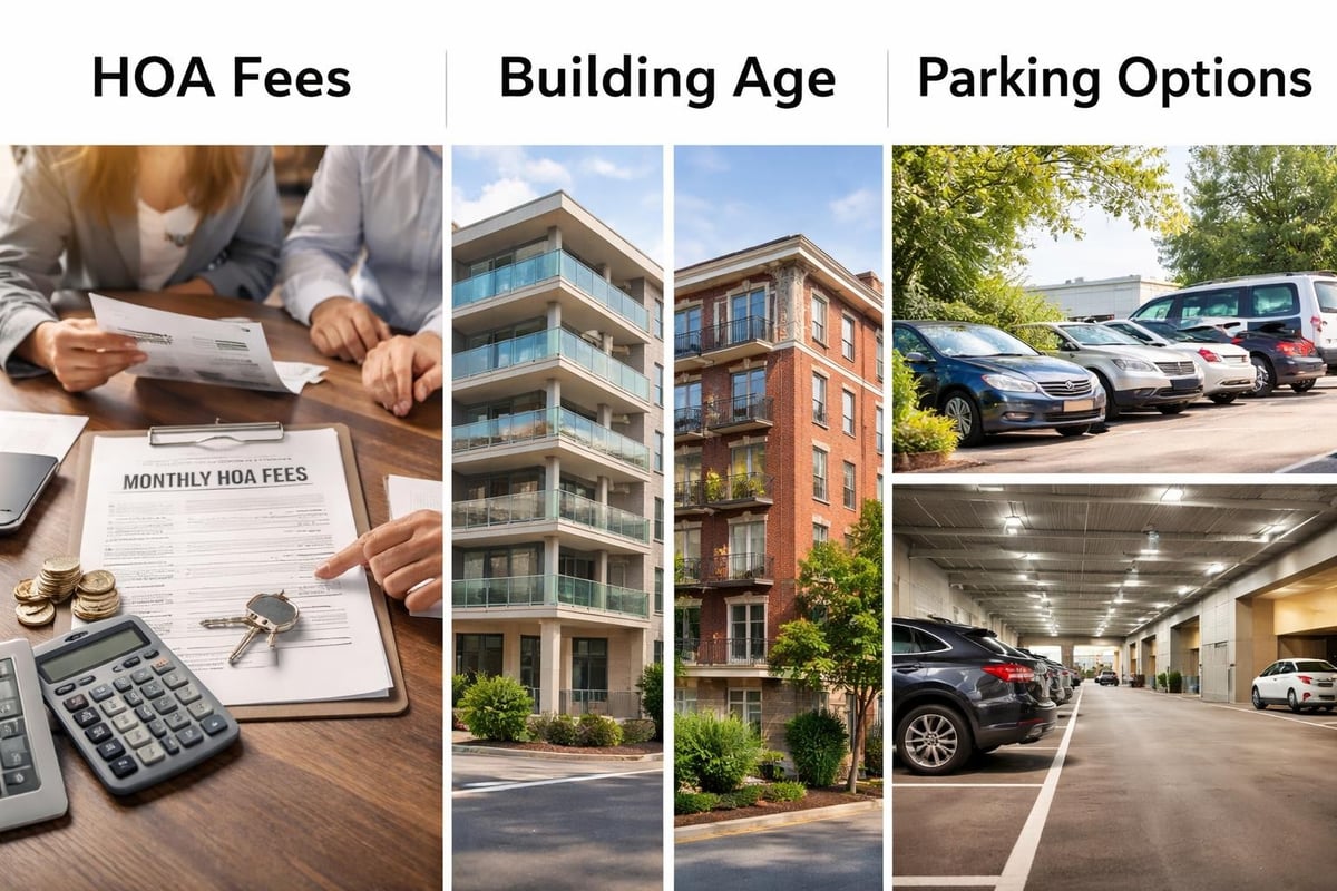 Condo features comparison