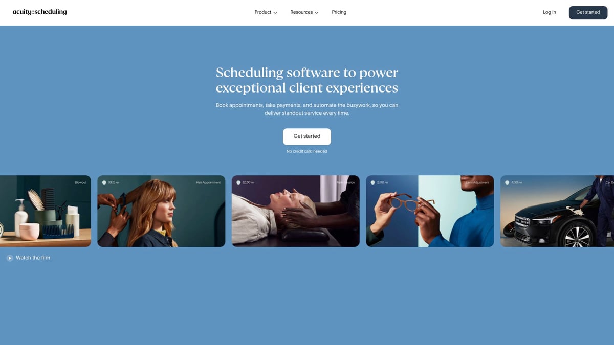 9 Essential Service Company Scheduling Software Picks for 2025 - Acuity Scheduling