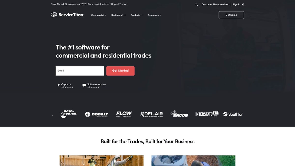 9 Essential Service Company Scheduling Software Picks for 2025 - ServiceTitan