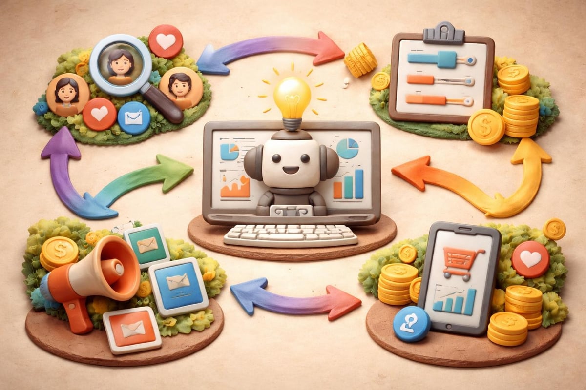 AI Advertising: Strategy Guide for Modern Marketers 2 AI advertising decision workflow