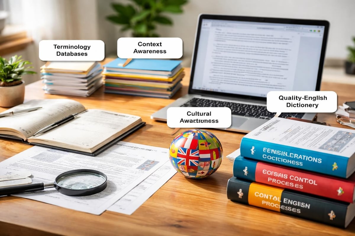 Translation quality factors