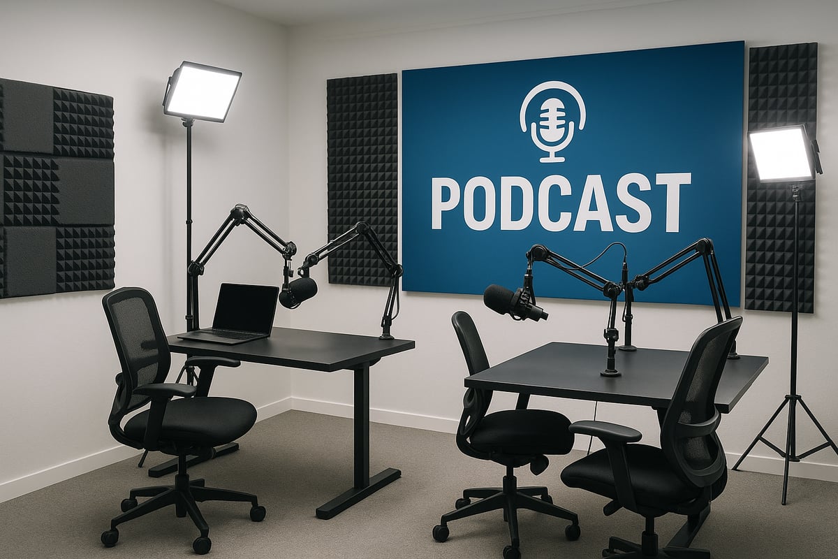 Designing and Optimizing Your Podcast Studio Space