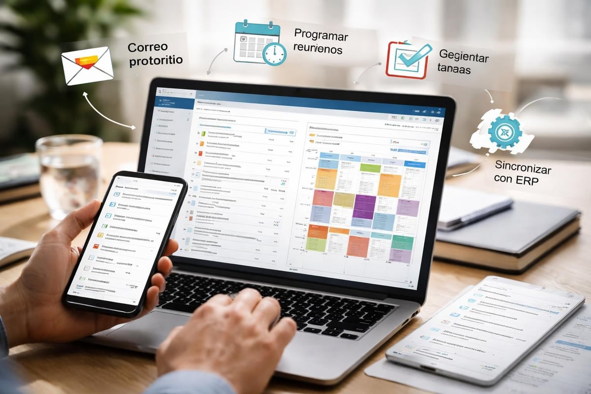 Gestión productividad Outlook
