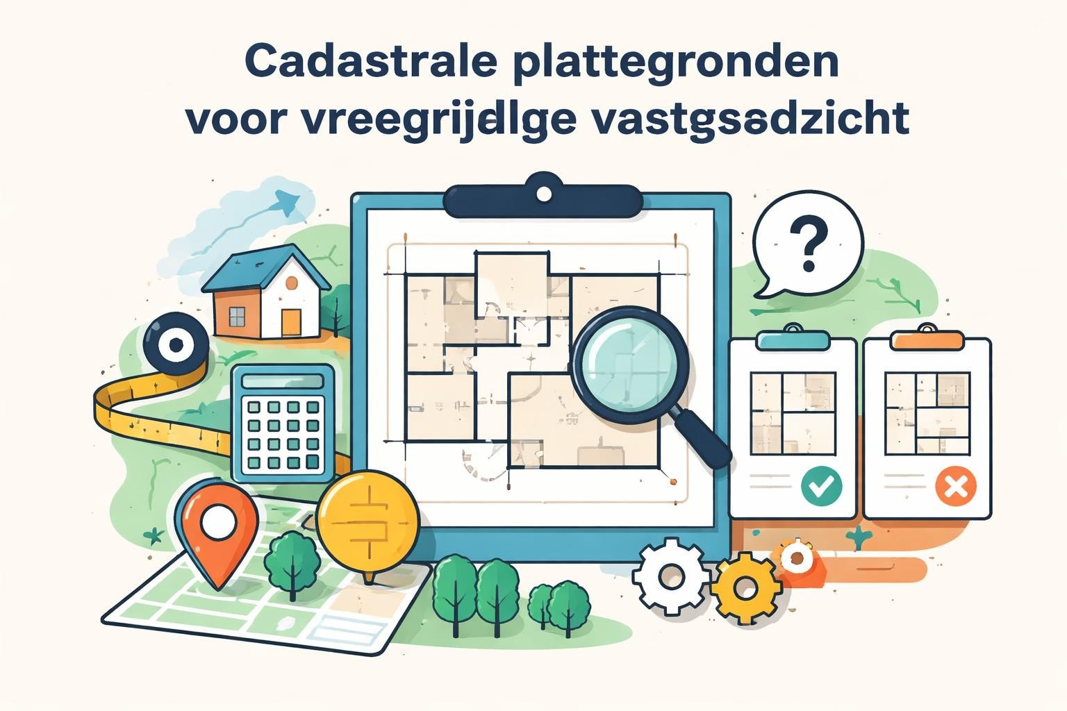 Kadastrale Plattegrond: Toepassingen en Beperkingen
